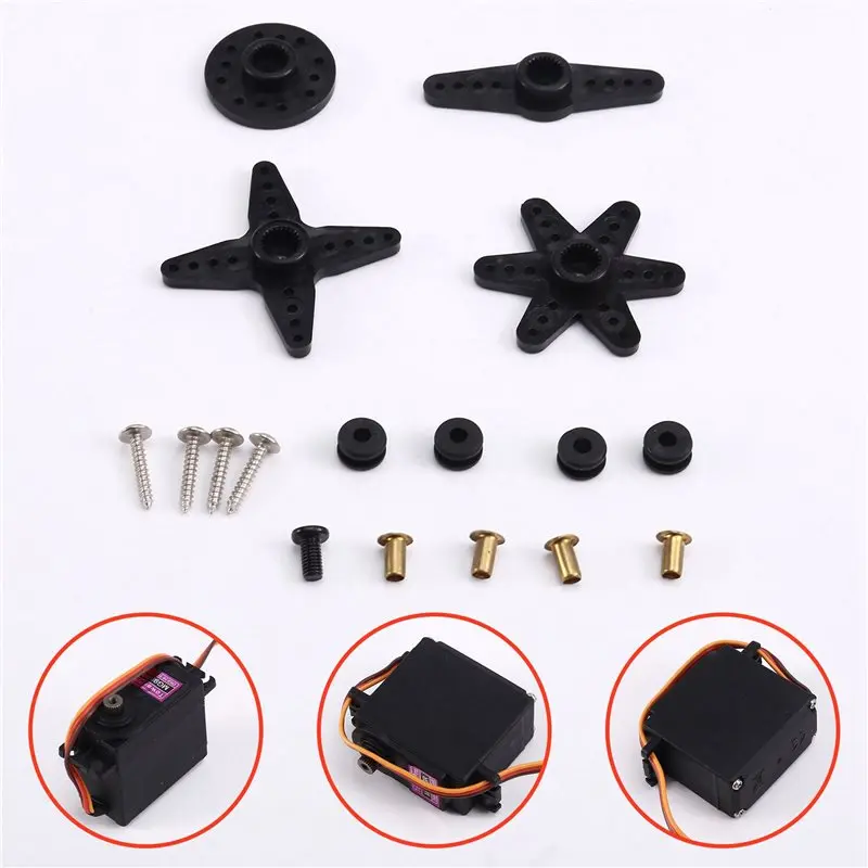 B05C-2X MG996R Metal Standard Servo High Torque Metal Gear Servo Digital Servo FUTABA JR RC Car Helicopter Upgrade Parts