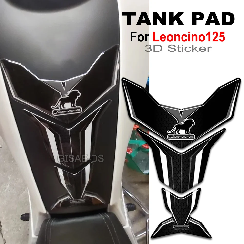 For Benelli Leoncino 500 800 125 250 ﻿Leoncino125 Motorcycle Fuel Oil Kit Knee Tank Pad Protector Decorative Stickers Decals ﻿