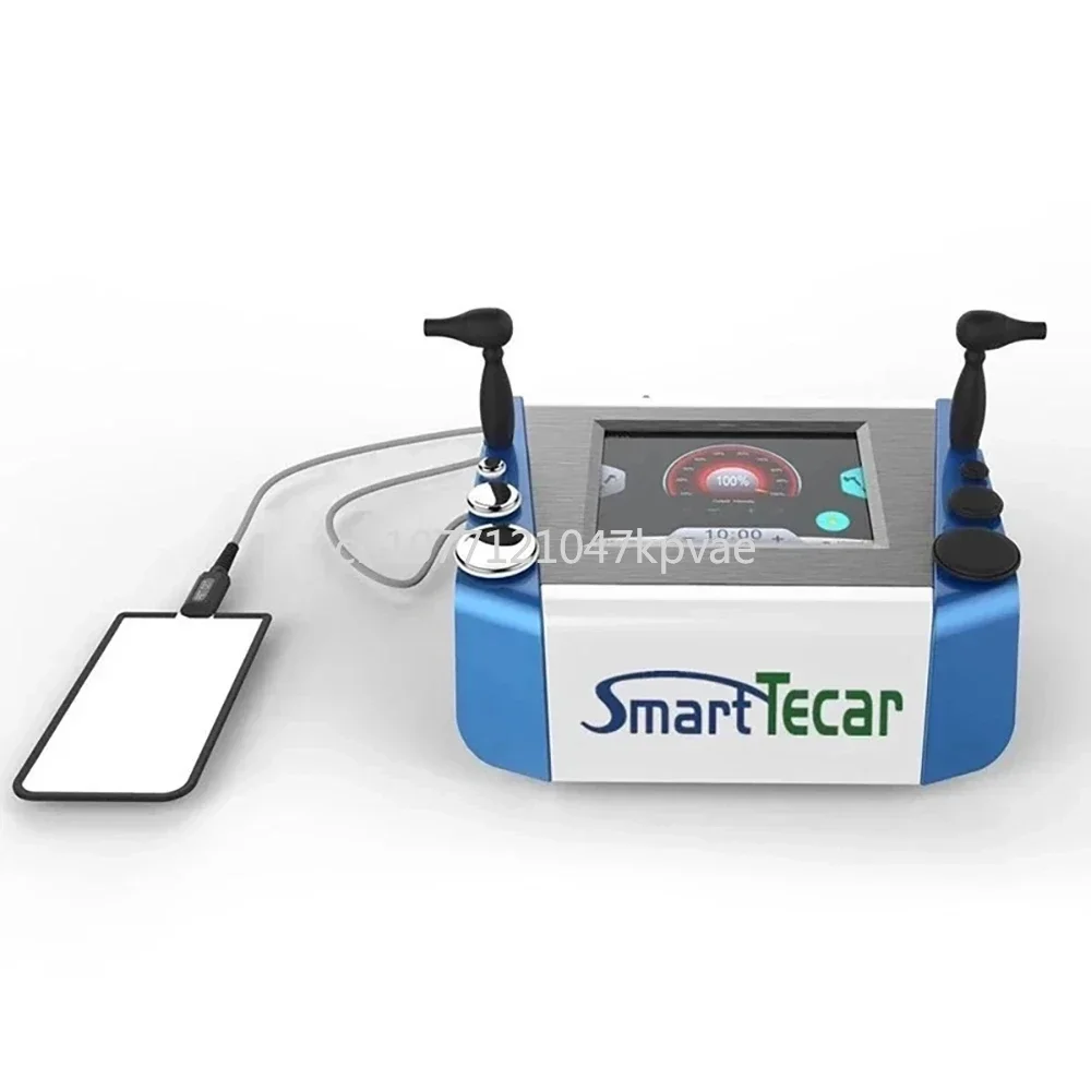 

Capactive and Resistive Energy Transfer Machine 448K Portable Smart Tecar Body Rehabilitation Diathermy Physical Therapy