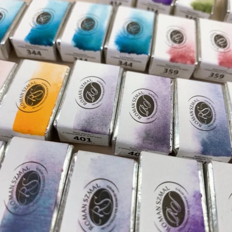 S3/S4 Series Full Block Solid Pigment Layered Precipitation Color Limited Handmade Master Water Color Art Hand-drawn Creation