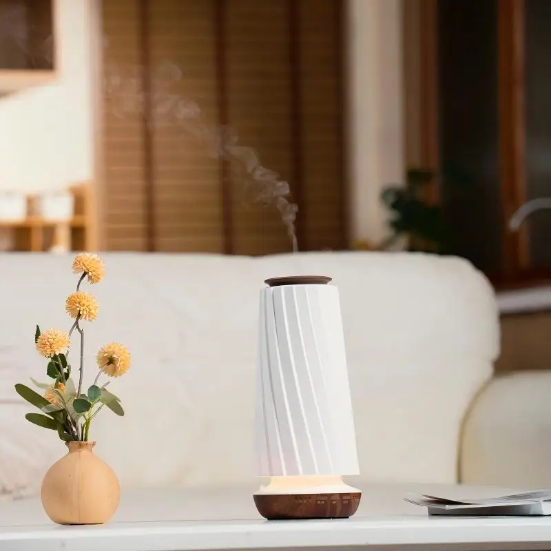 SCENTA OEM Home Fragrance Diffuser Luxury Automatic Aroma Machine Led Light Tower Air Humidifier Wholesale Diffuser Manufacturer