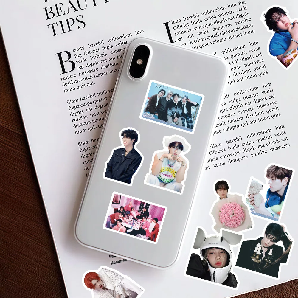 104 Blätter SK-Aufkleber sind sehr beliebt. Koreanische Boyband-Stars, neue Materialien, Handkonto-Aufkleber, neueste beliebte Aufkleber – Detail 8
