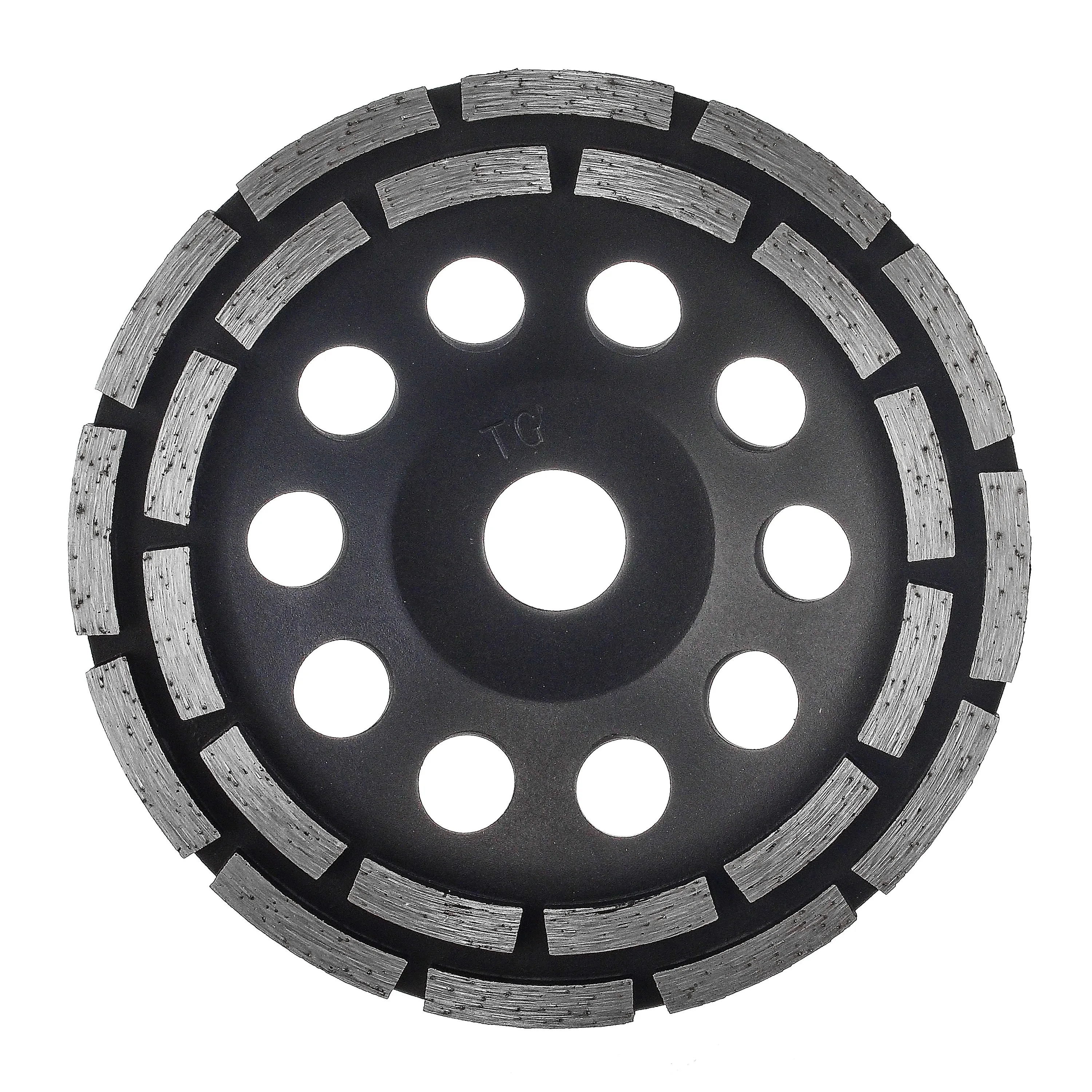 100/125/150/180/230mm Diamond Grinding Cup Wheel 2 Layer High Quality Grinding Wheel for Concrete Masonry Granite Marble
