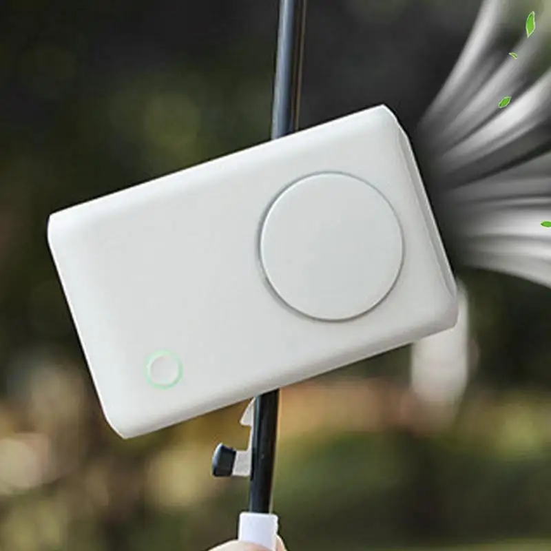 2000mAh USB charging can be hung and portable back clip long-lasting small fan Speed Hot Weather Must Have for Outdoors Work