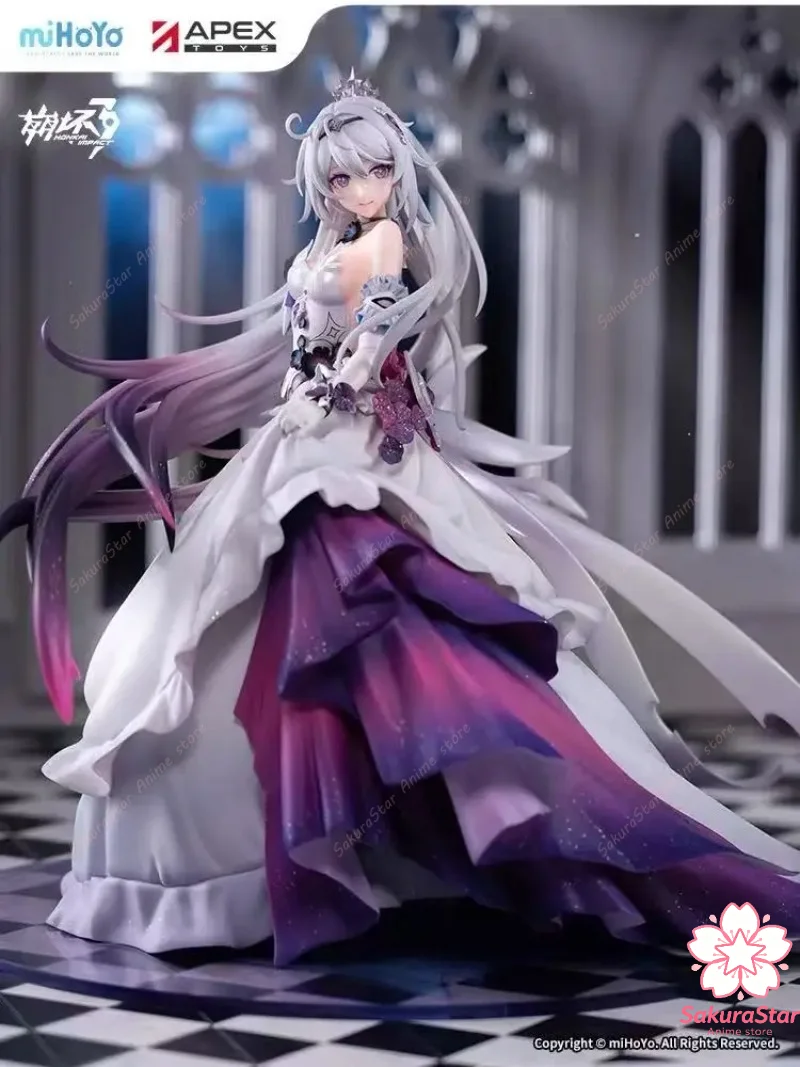 【In stock】[APEX/miHoYo] Honkai Impact 3rd Kiana Night Invite Ver.1/7 Elegant Wedding Dress PVC Figure Game Collectible HobbyGift