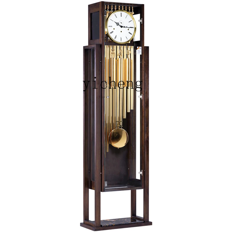 L8-13 European Floor Clock Living Room Simple Modern Mechanical Clock Creative Light Luxury Floor Clock
