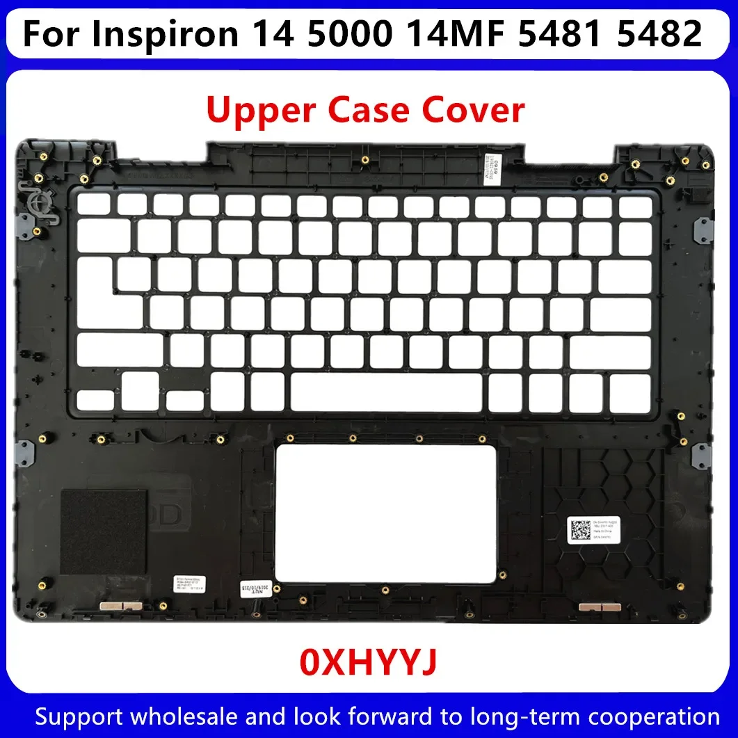 New For Dell Inspiron 14 5000 14MF 5481 5482 Upper Case Palmrest Cover 0XHYYJ XHYYJ 2-in-1 LCD Back Cover A Cover Silver 01K3JR