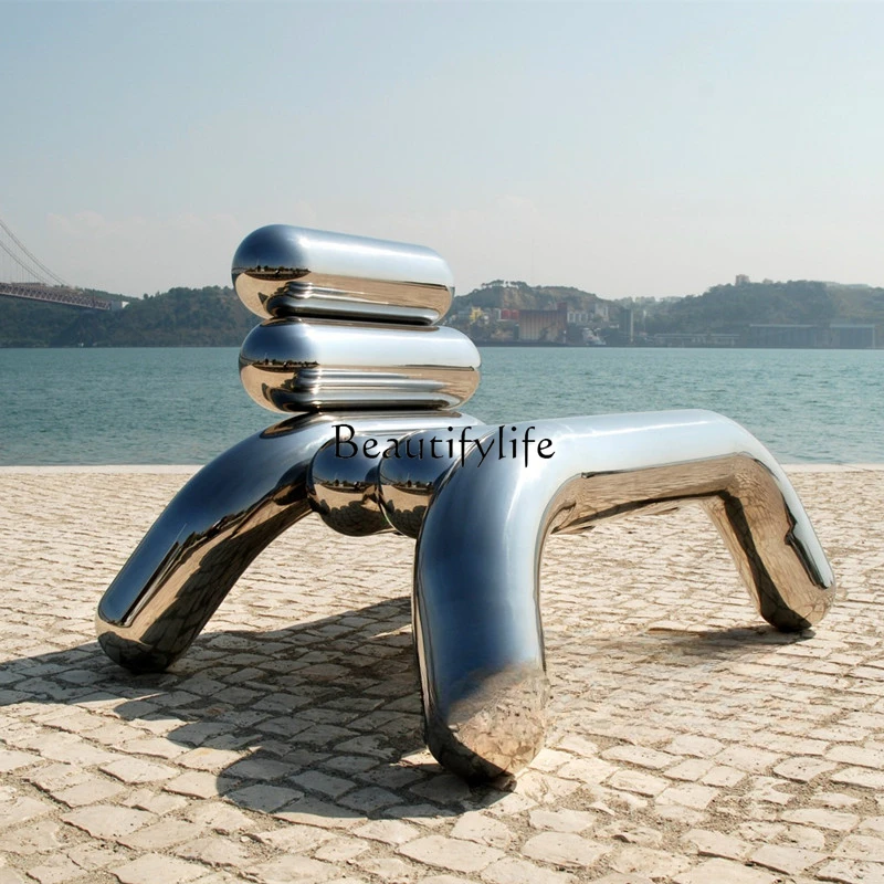 Frp Line Stitching Special-Shaped Elbow Leisure Chair