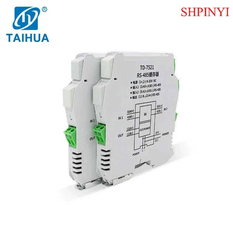 Imagen 7: Repetidor Aislado Cachado RS-485 Señal amplificada y aislada