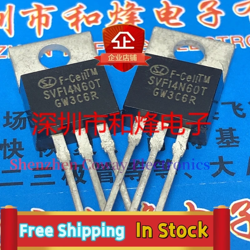 

10PCS-30PCS SVF14N60T TO-220 600V 14A In Stock Fast Shipping