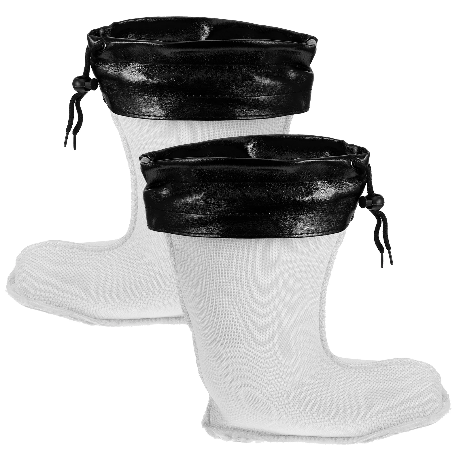 Funda de algodón Botas de lluvia Forro Mujer Invierno para fundas de tela Calcetines de cazador cálidos