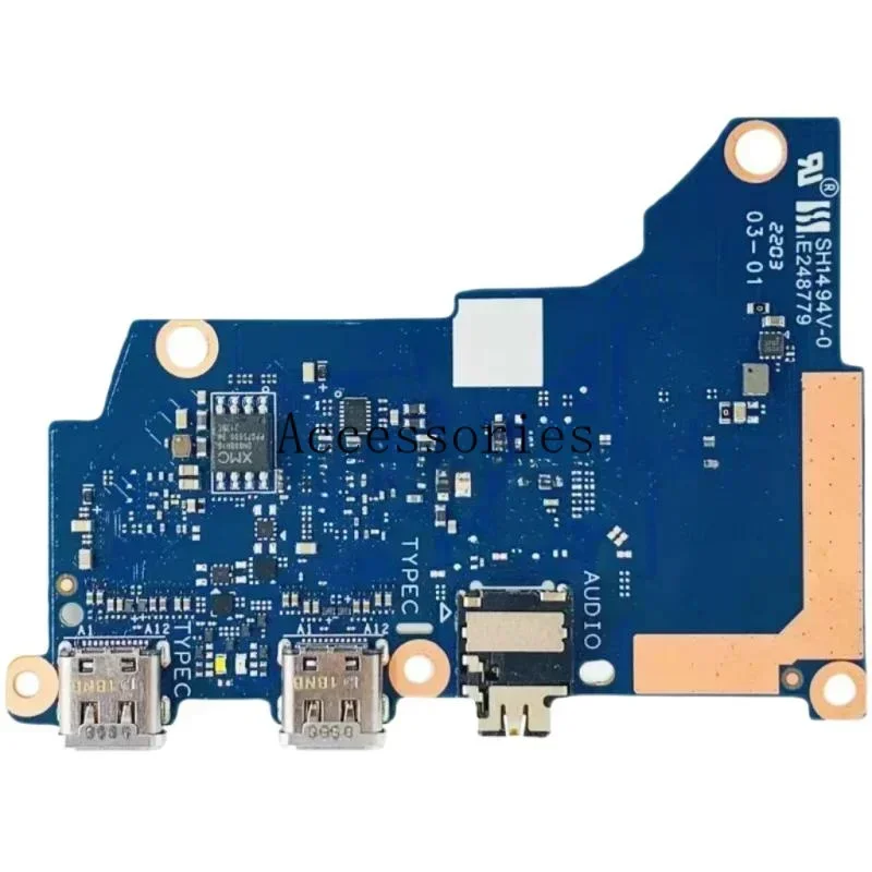 FOROriginal For Lenovo ThinkBook 13x ITG USB Typec Audio Interface Small Board 5C50S25261 NB3093_UB_V4