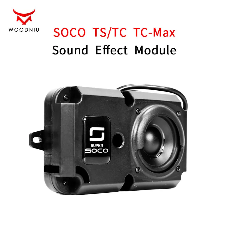 For Super SOCO TS TC TC-MAX Accessories Sound Effect Module Support Android Mobile Phone Motorcycle Sound Wave Simulation