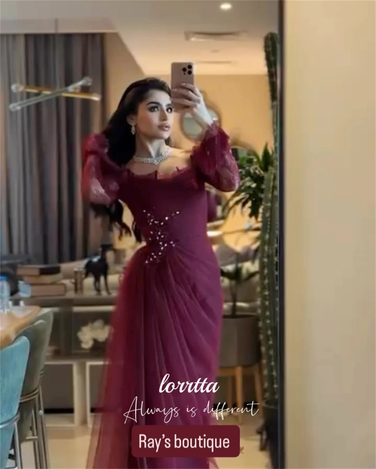 Lorrtta Customized Special Occasion Dress Prom Dresses Mermaid Birthday Dress Happy Sharon Dress Elegant Party Dress Cocktail image 5