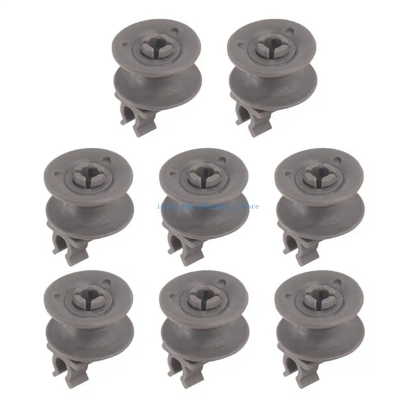 Molf 4/8pcs 4581DD3002A Máy rửa chén trên bánh xe trên bánh xe Dishrack Con lăn lắp ráp
