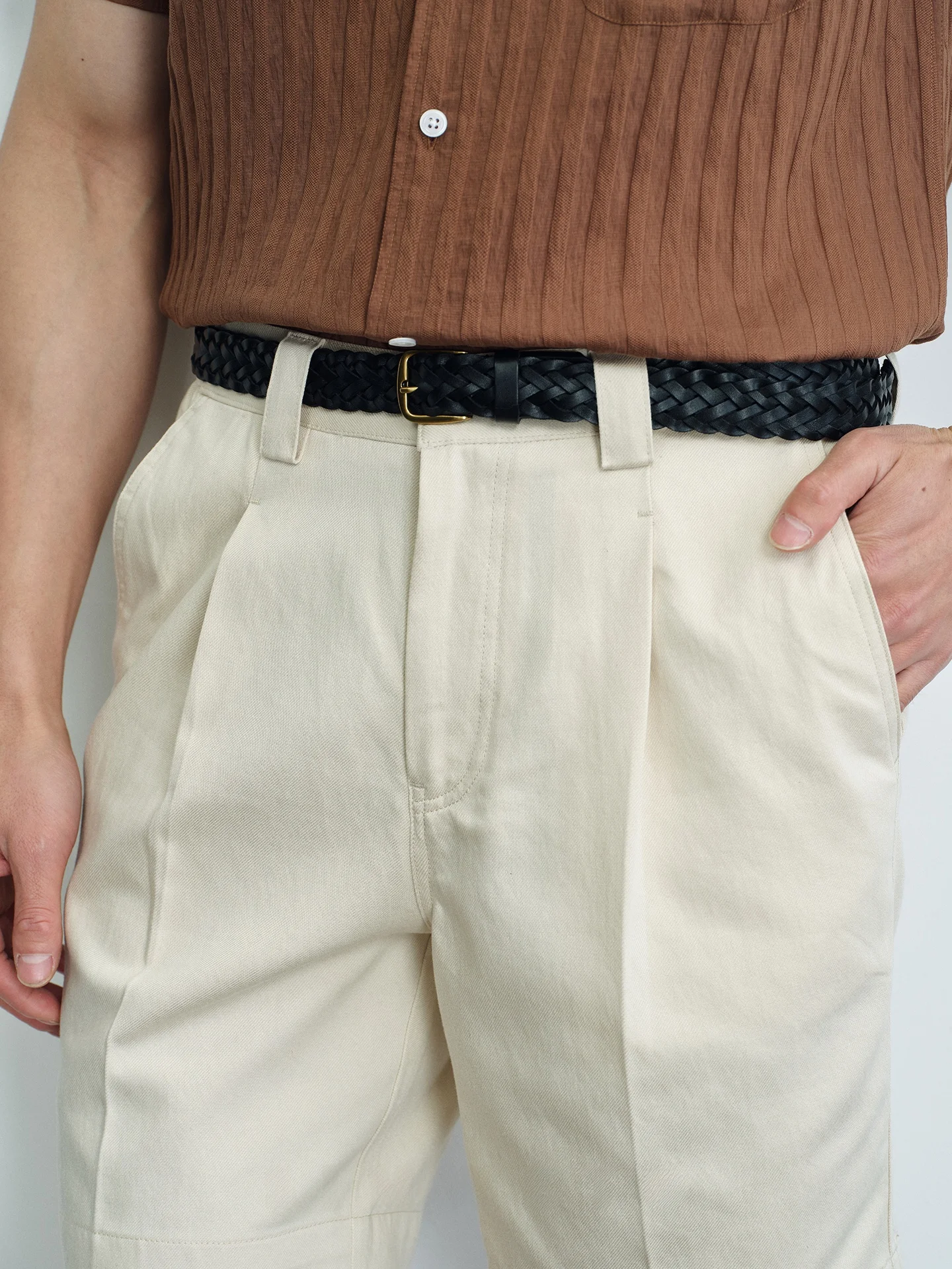 hanrted-leather-belt-woven-design-casual-men's-bule-narrow-belt-for-jeans-genuine-leather-faion-accory