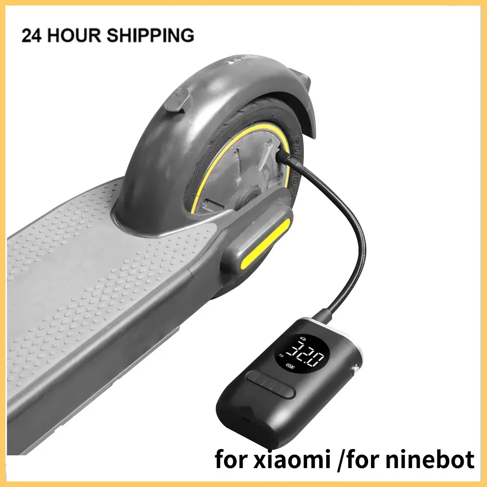 E-Scooter Electrical Air Pump Portable Wireless Tire Inflatable Deflate Inflator Air Compressor  for Xiaomi M365/For Ninebot