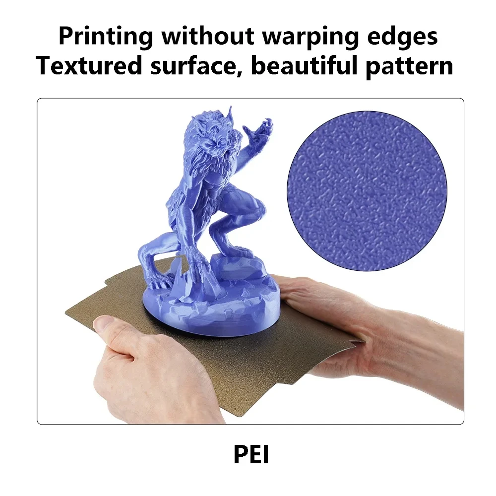 For Creality K1 / K1 MAX Build Plate 310X315mm PEI Build plate 235X235mm For Ender 3 v3 se / Ender 3 S1 PRO / Ender-5 S1 view 2