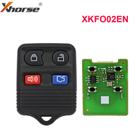 Xhorse XKFO02EN XK Series 4 Buttons VVDI Wire Remote Car Key Fob for VVDI2 / VVDI Mini / Key Tool Max