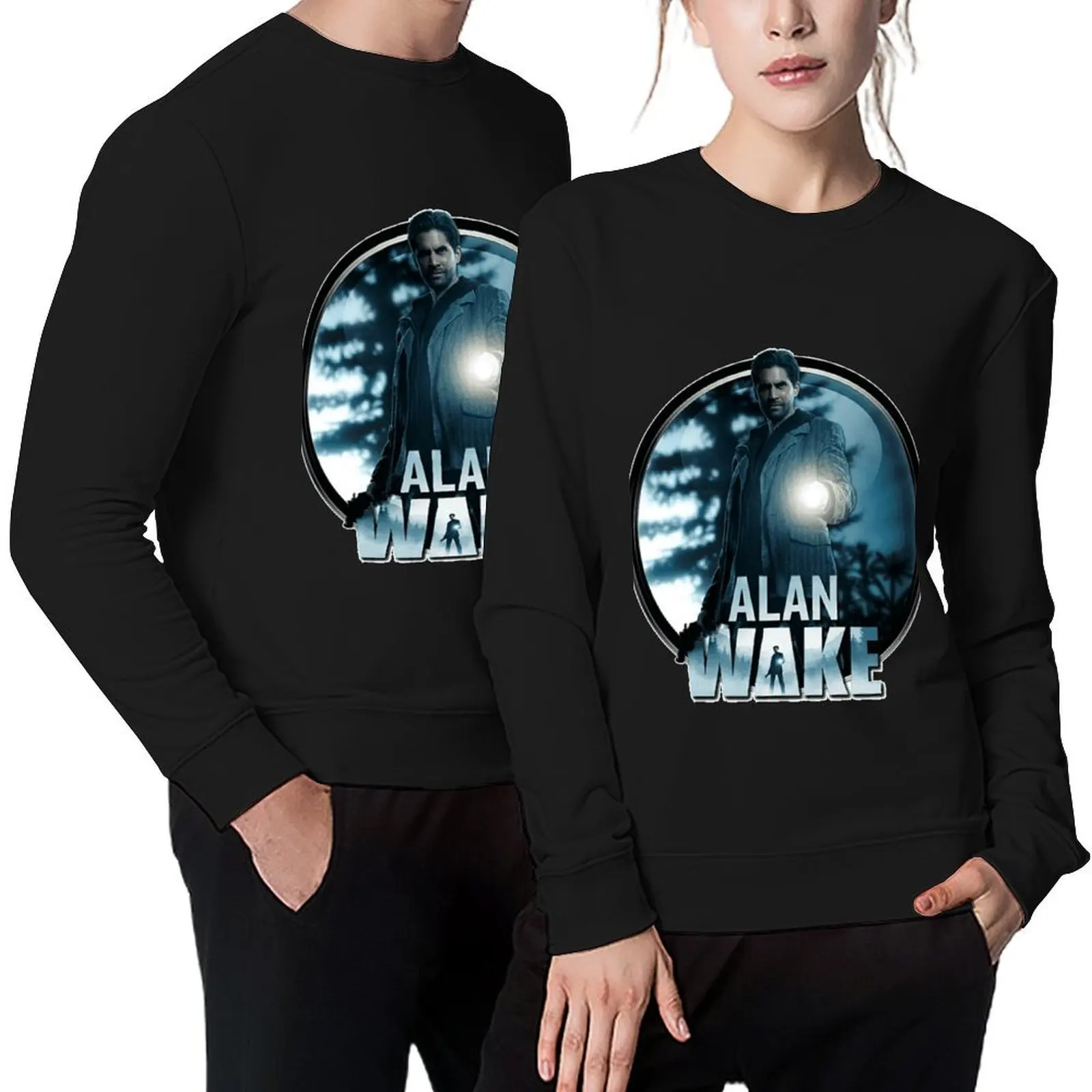 

Bright Falls Alan Wake Pullover fashion men men's winter sweater mens designer clothes men's autumn clothes hooded sweatshirts