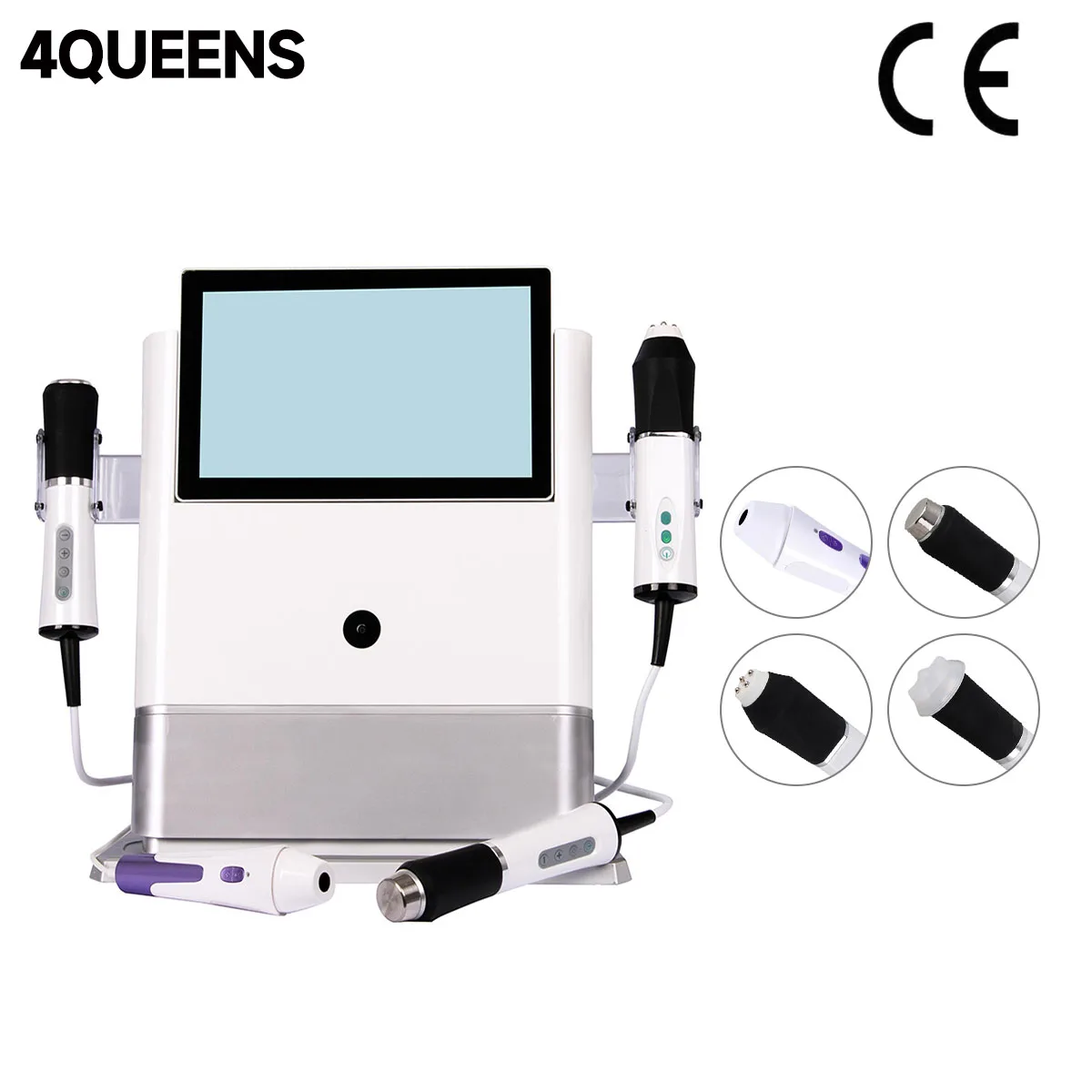 

Portable 4 in 1 Skin Care Co2 Bubble Oxygenated Therapy Facial Skin Analyze Beauty Machine