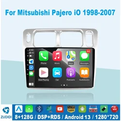 Android 13 2din For Mitsubishi Pajero IO 1998-2007 Car Radio 4G WIFI Player Carplay Android Auto GPS Navigation No DVD