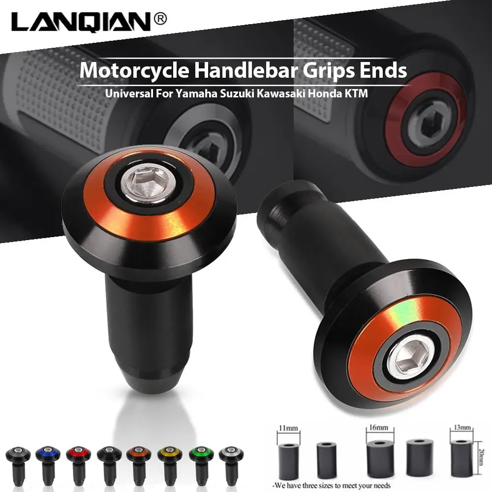 Motorcycle Handlebar Grips End Handle Bar Cap End Plug For 65 85 125 200 250 300 350 400 450 500 530 SX XC EXC EXC R F W