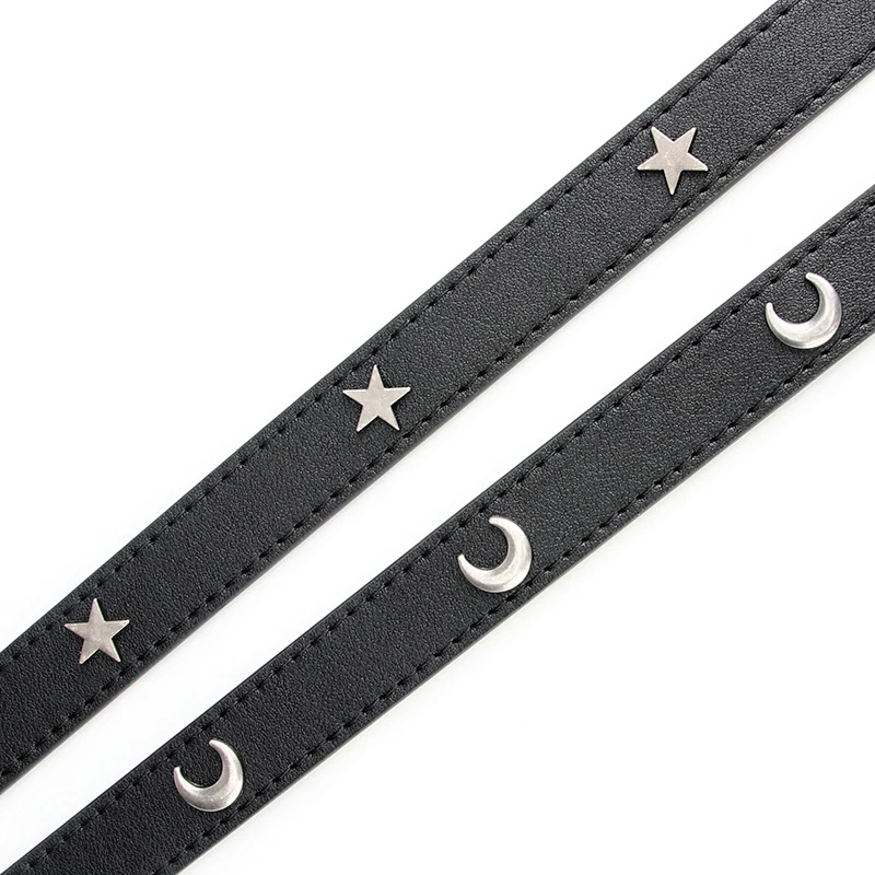 Women Fine Waist Belt Punk Style Imiation Leather Pin Buckle Women's Belts Casual Jeans Versatile Belts Dress Decorate Belts