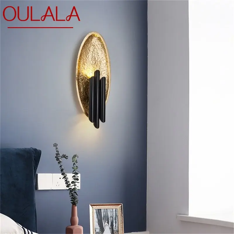 OULALA Postmodern Simple Wall Lamp Creative Light Fixtures Nordic Design Decorative for Home Room Parlor Sconces