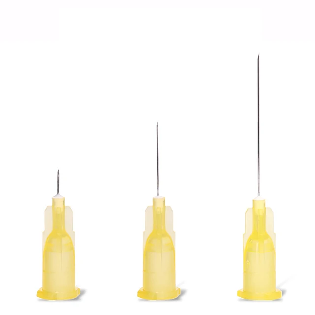20szt Bezbolesna mała igła bezbolesna uroda ultrafine 30G * 4mm, 30G * 13mm, 30G * 25mm strzykawki Koreańskie igły Narzędzia do powiek