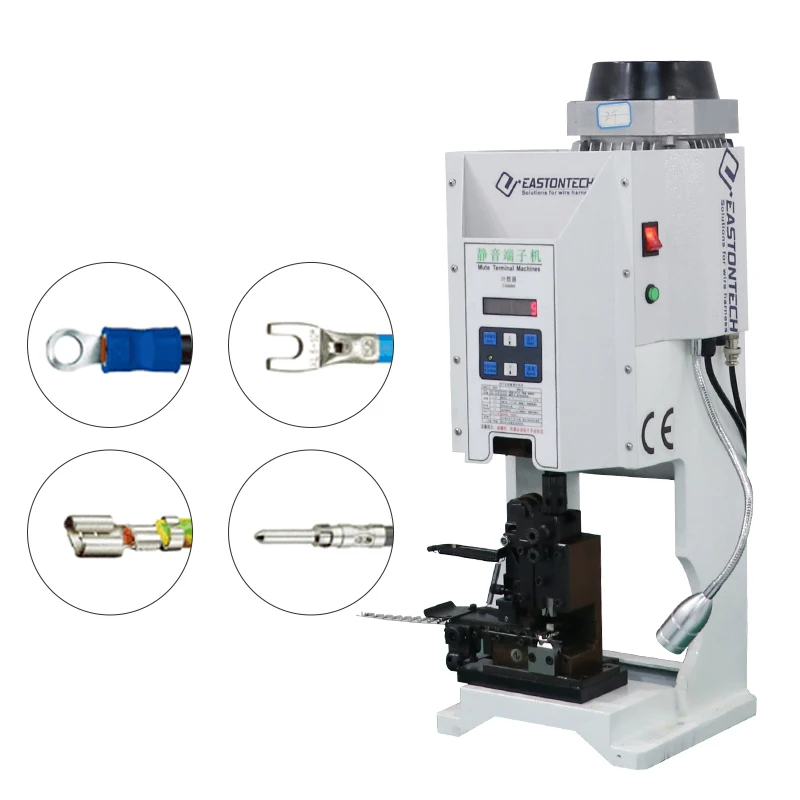 CE Marked Wire Terminal Crimping Machine EW-5220 1.5T-4T High Speed Cable Terminal Crimping Machine