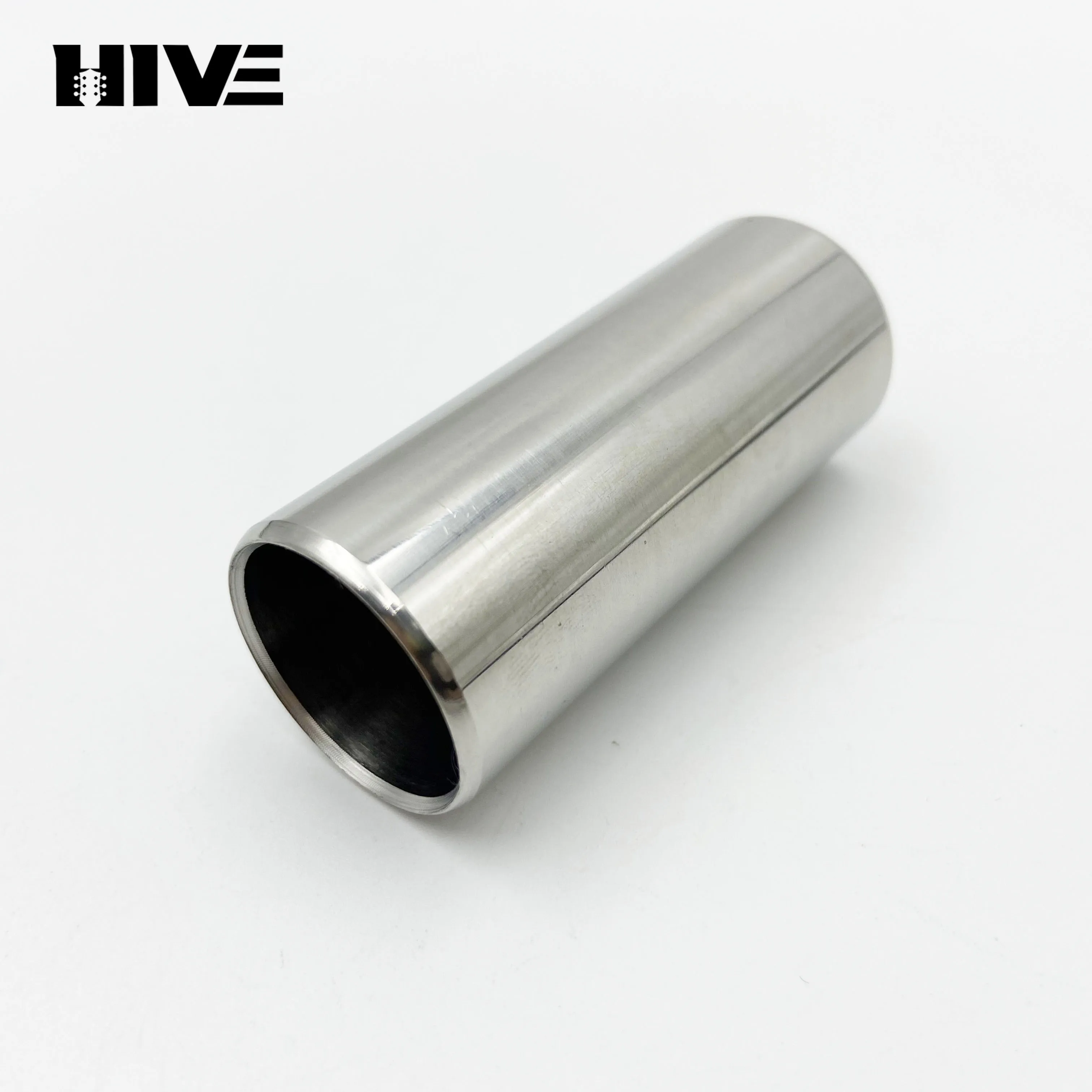 Stainless Steel Finger Cover Guitar Sliding Bar Guitar Sleeve Stainless Steel Sliding Tone Bar Length 60MM Guitar Accessory