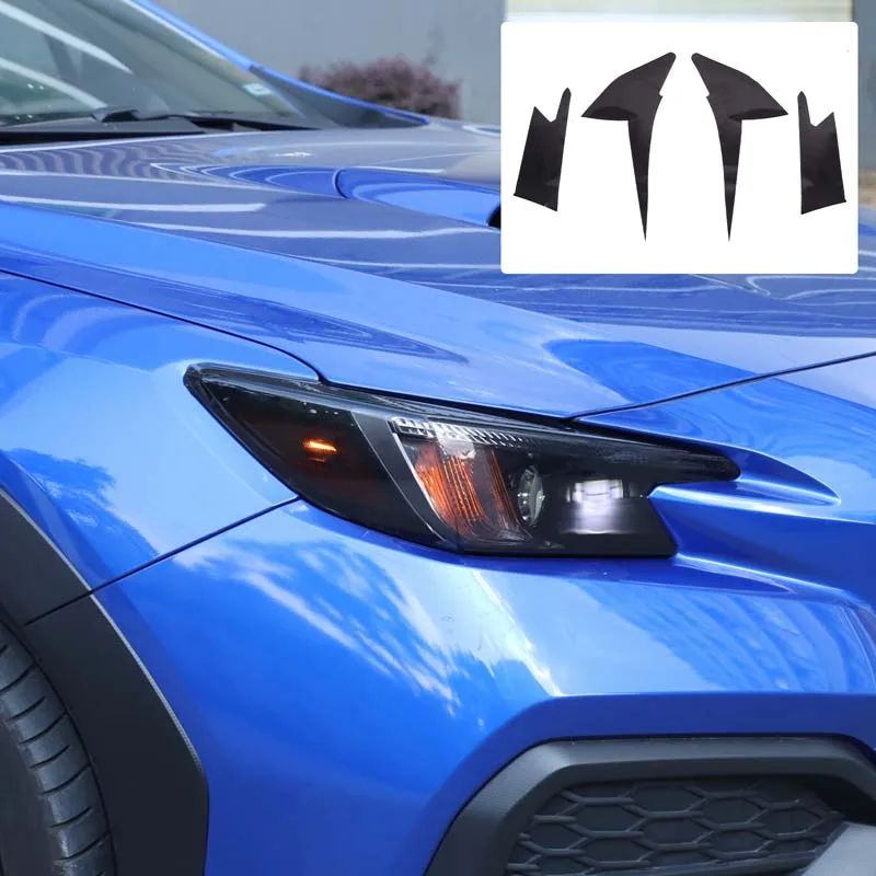 

New Yellow Headlight Tint Cover Front Headlight Film Sticker Headlight Protection Film For Subaru WRX Levorg VB VN 2022-2026