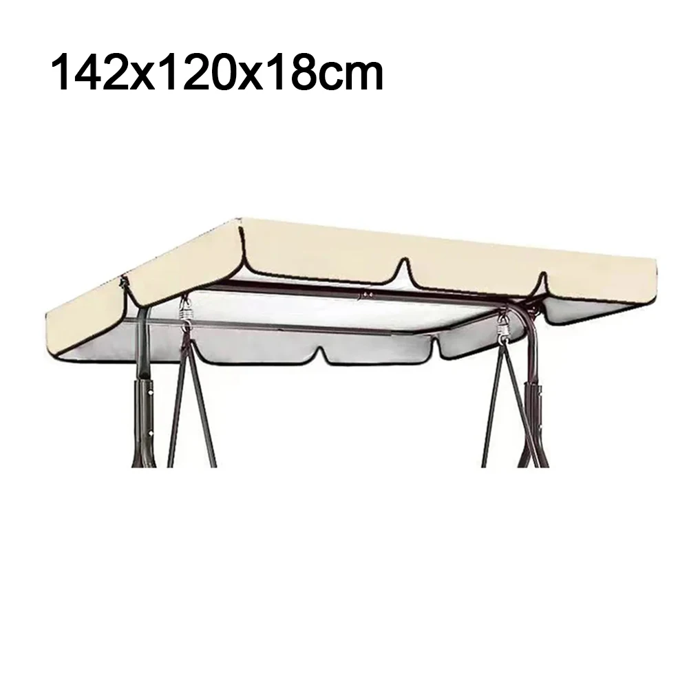 Outdoor Swing Chair Canopy Courtyard Waterproof And Dustproof Swing Sunshade Swing Top Cover Garden Patio Furniture Dust Cover