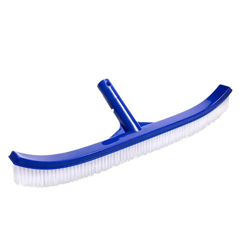 Pool Cleaning Brush 18 Inch Powerful Glue Wire Scrubber Brush For Pool Multifunctional Cleaning Supplies With Dense Bristles