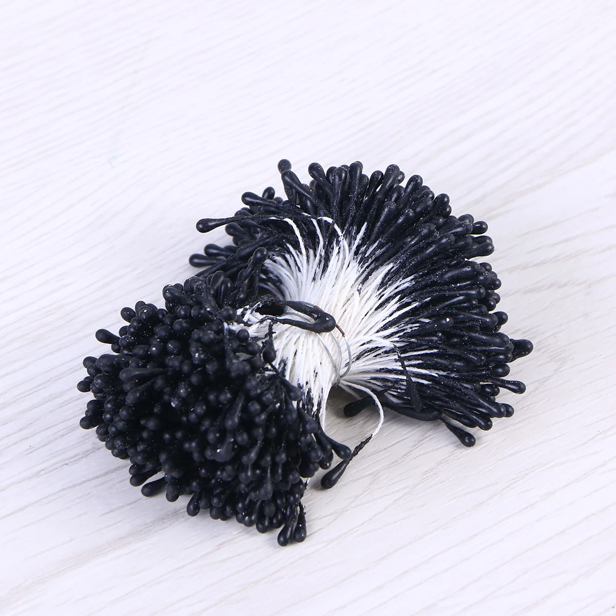 

400Pcs Pearl Artificial Floral Stamens Double-Ended for Flower Making Craft Decoration Butterfly Bee Projects