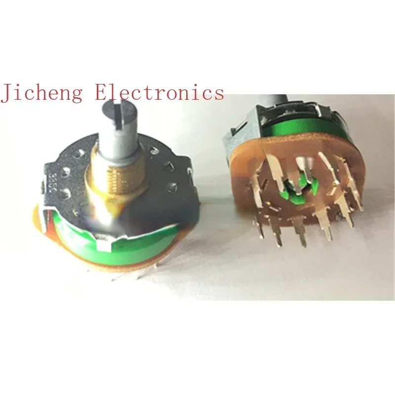 

10 шт. Японский поворотный переключатель SRRM1C6200, 1-полюсный, 12-позиционный, аудио