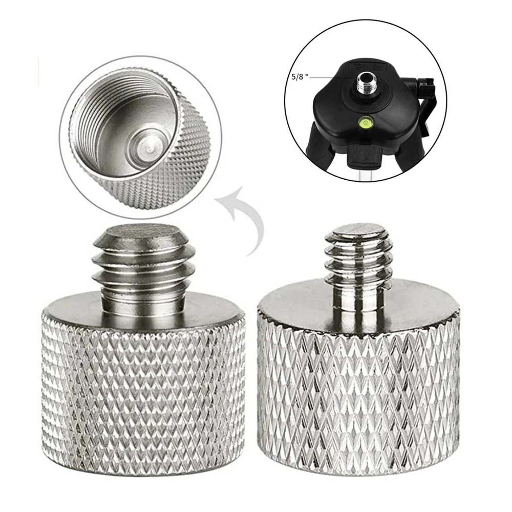 

Female Thread Laser Level for Microphone Mounts Microphone Tripod Adapter Rangefinder Screws Mic Converter Mic Thread Adapter