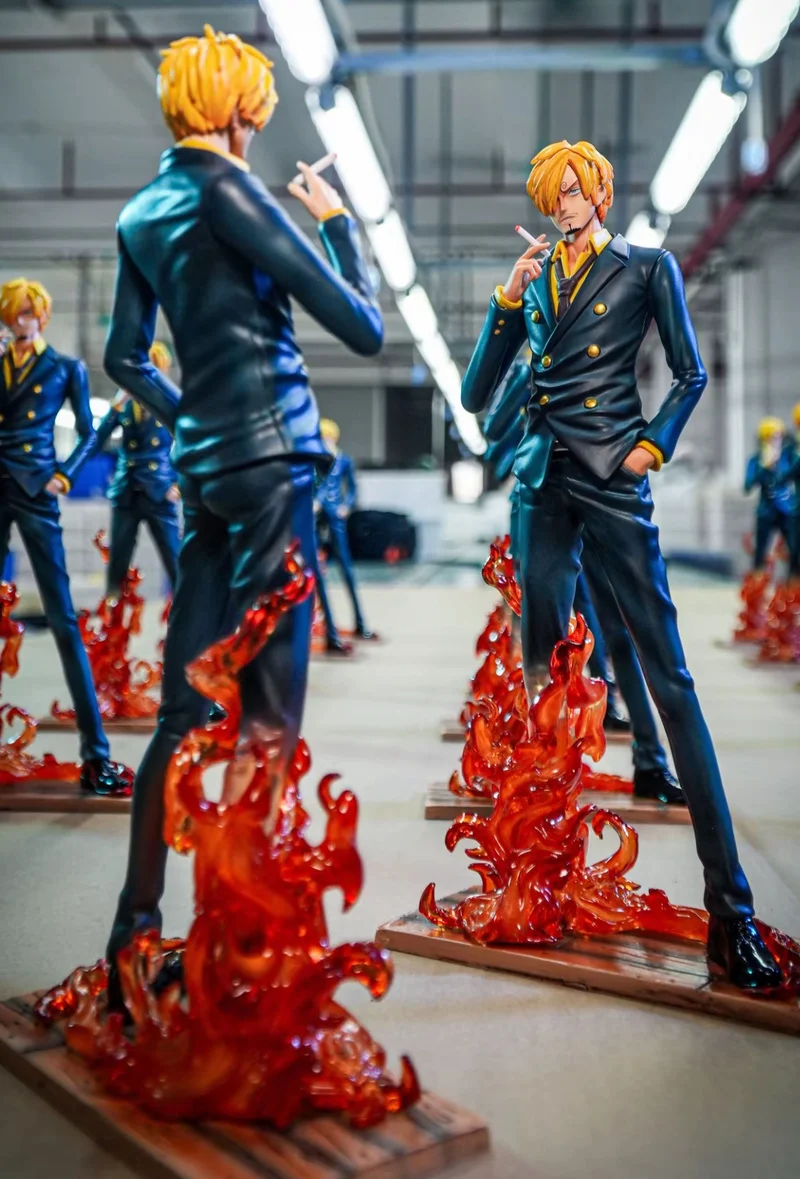 

Jt Statue Devil Gk Sanji Anime Figures One Piece Model Pendant Garage Kit Ornaments Collectibles Children Toy Birthday Doll Gift