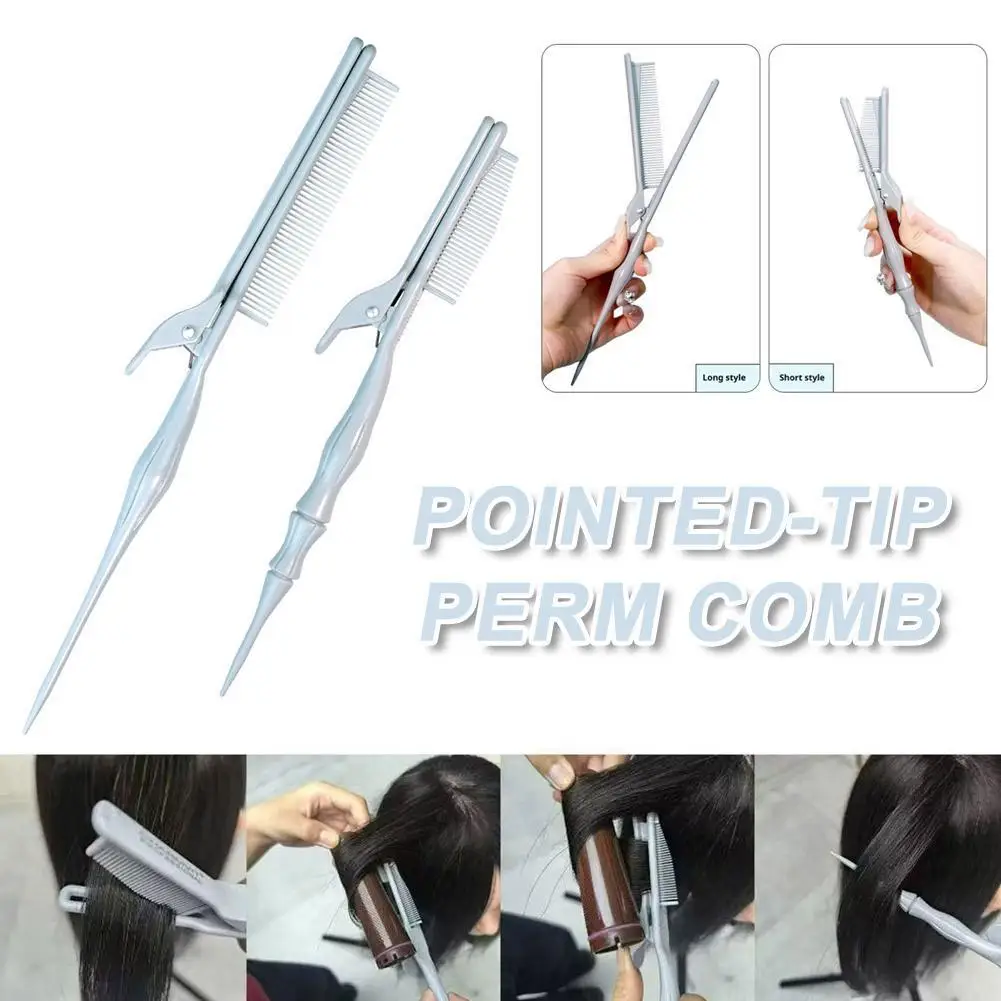 Multi-Function Hair Coloring Foiling Comb Open Slanted Teeth Design for Highlighting  Professional Styling Tool