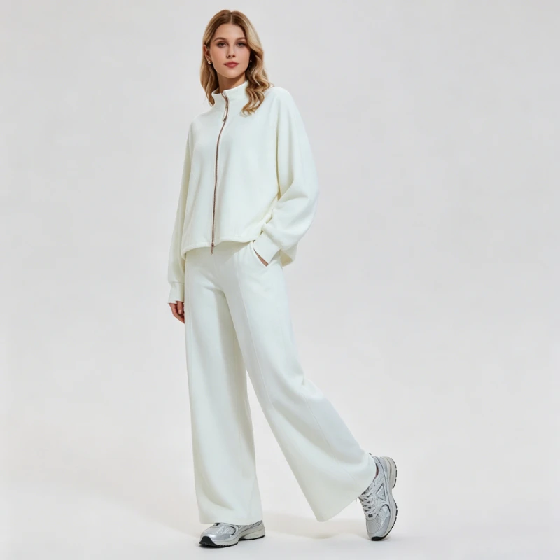 tuta-oversize-da-donna-2-pezzi-top-con-zip-e-collo-alto-pantaloni-larghi-set-coordinato-casual-per-viaggi-palestra-e-attivita-sportive