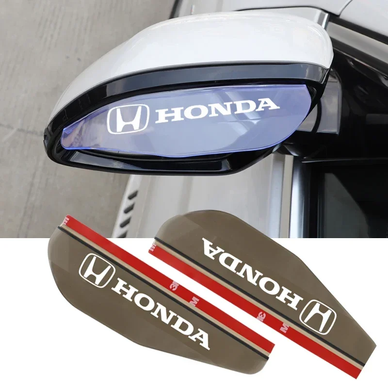 2 шт. водонепроницаемые накладки на зеркала заднего вида для Honda Civic, Fit, Jazz, Accord, Pilot, CRV, Odyssey, Passport, City