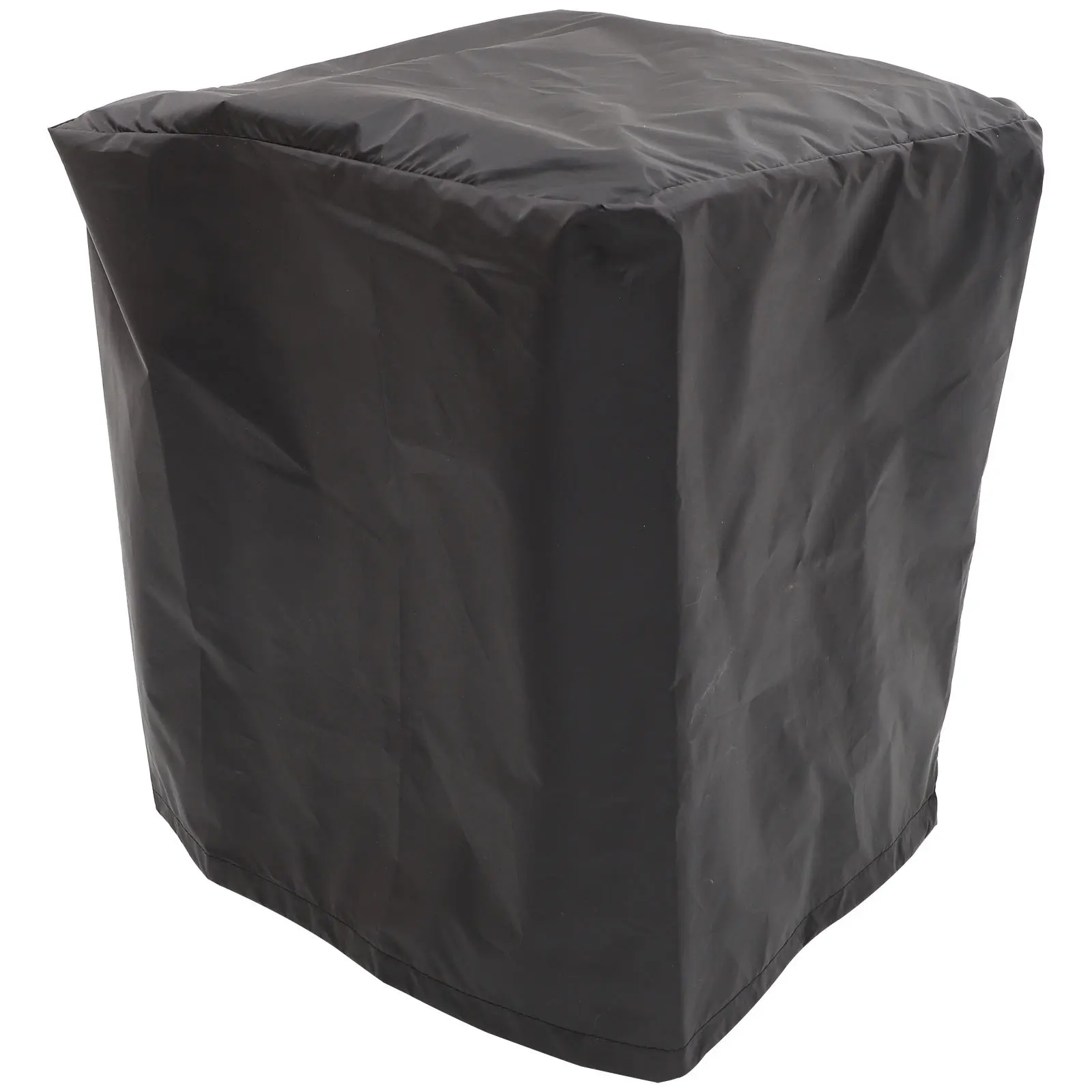 Cubierta para mesa de té al aire libre, duradera, impermeable, negra, pequeña, resistente a la intemperie, para jardín, Patio, portátil, plegable, lluvia y nieve