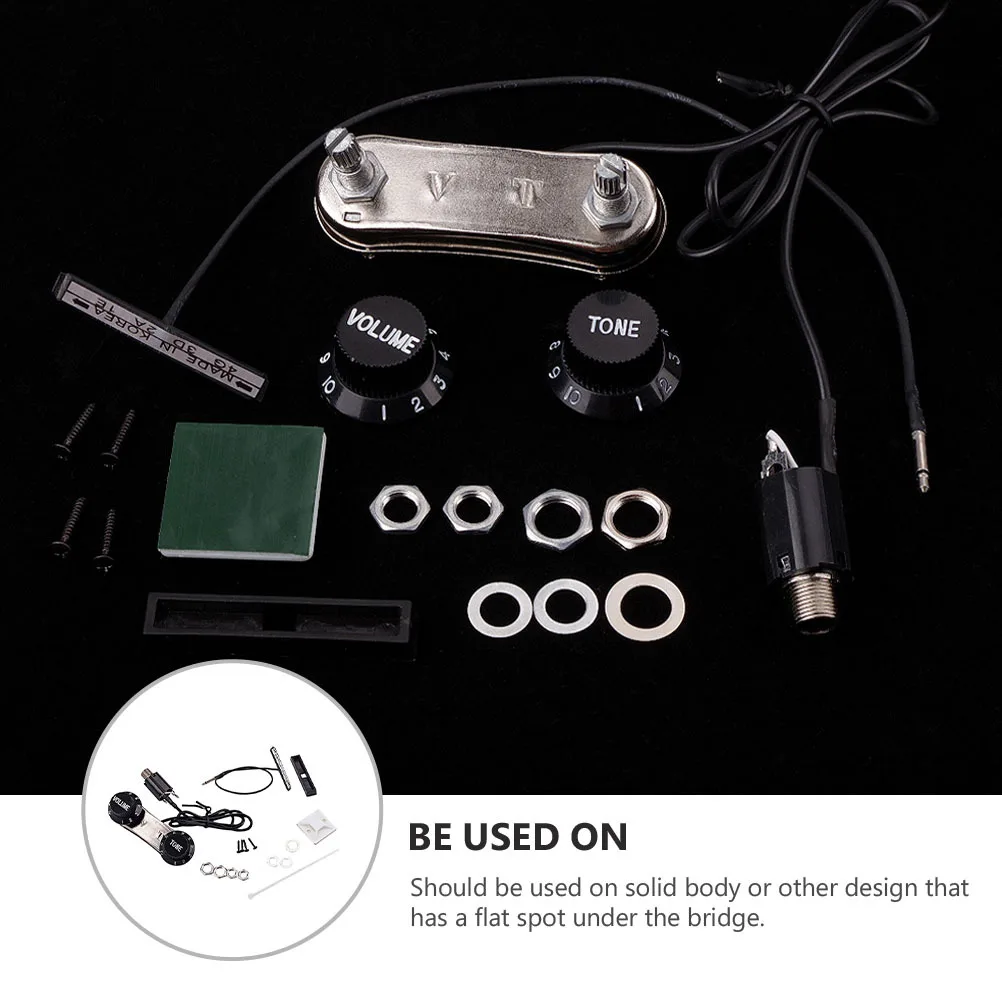 

B51 Violin Pickup Amplifier Kit Includes Preamplifier Transducer for Enhanced Sound Output in Live Performance Or Recording
