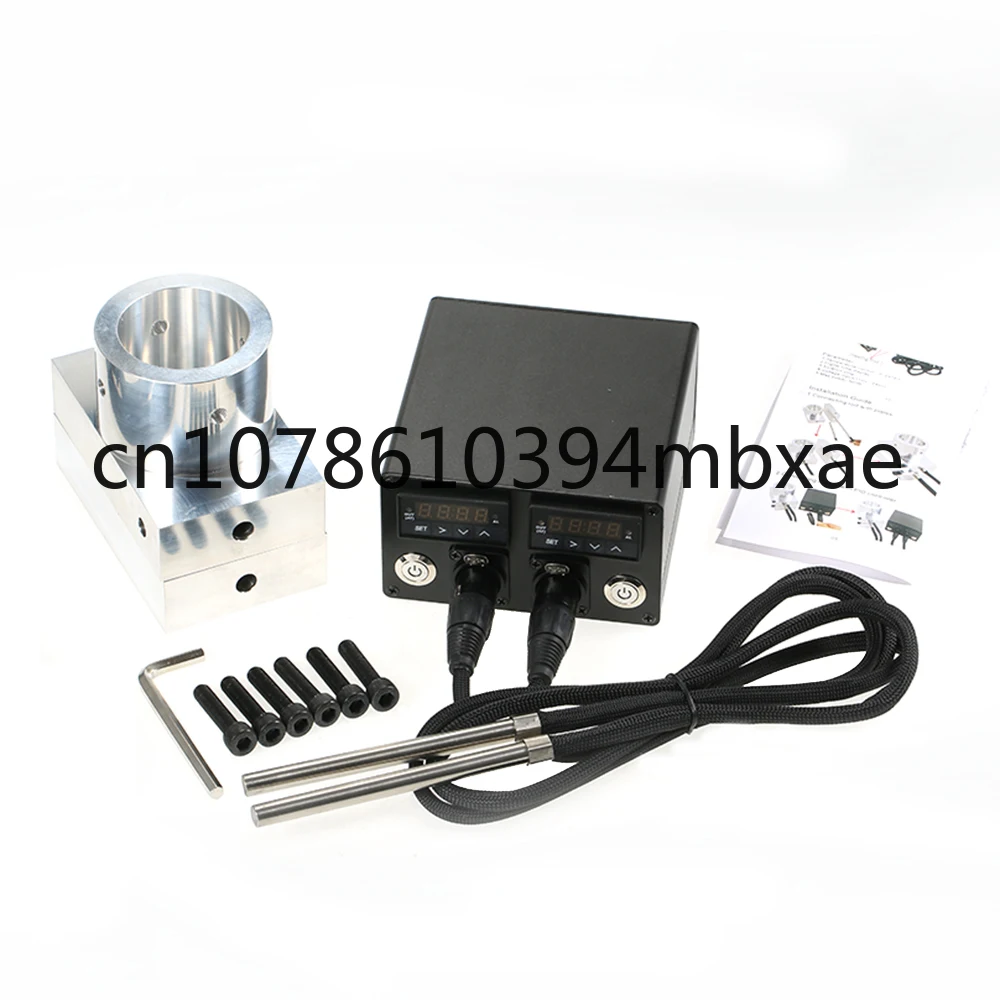 Kit de placa de prensa de colofonia, módulo controlador de temperatura PID doble, Compatible con varias prensas hidráulicas, Marco A/H, 3x5 pulgadas