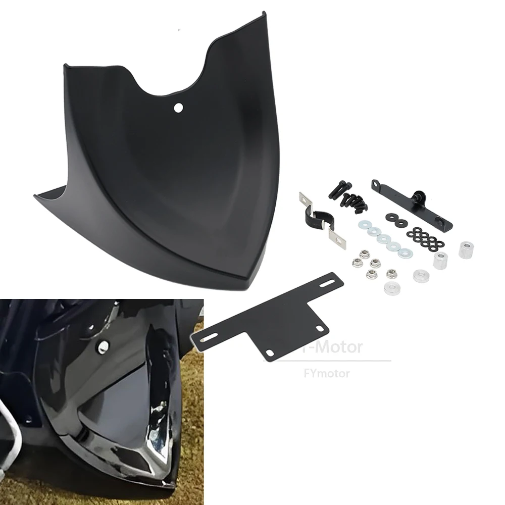 Motorcycle Chin Fairing / Lower Front Spoiler Cover Fit For Harley Touring, Sportster, Dyna, Fatboy, Softail