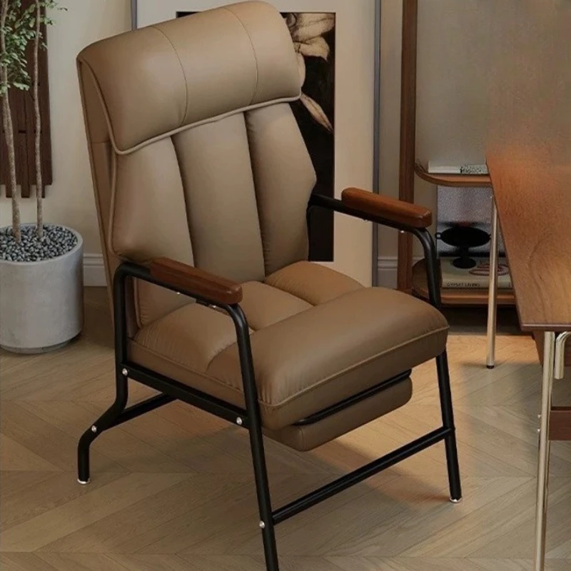 Leisure chair Teahouse sedentary comfortable simple back chair casual sofa chair