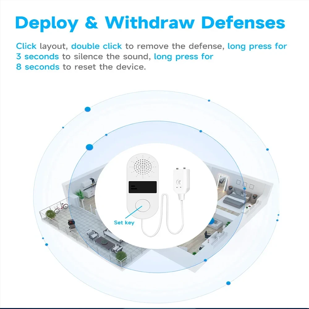 Tuya-Capteur intelligent de fuite d'eau Wifi, détecteur de fuite d'inondation avec système d'alarme sonore et lumineuse, application de moniteur à distance 130dB, vente en gros