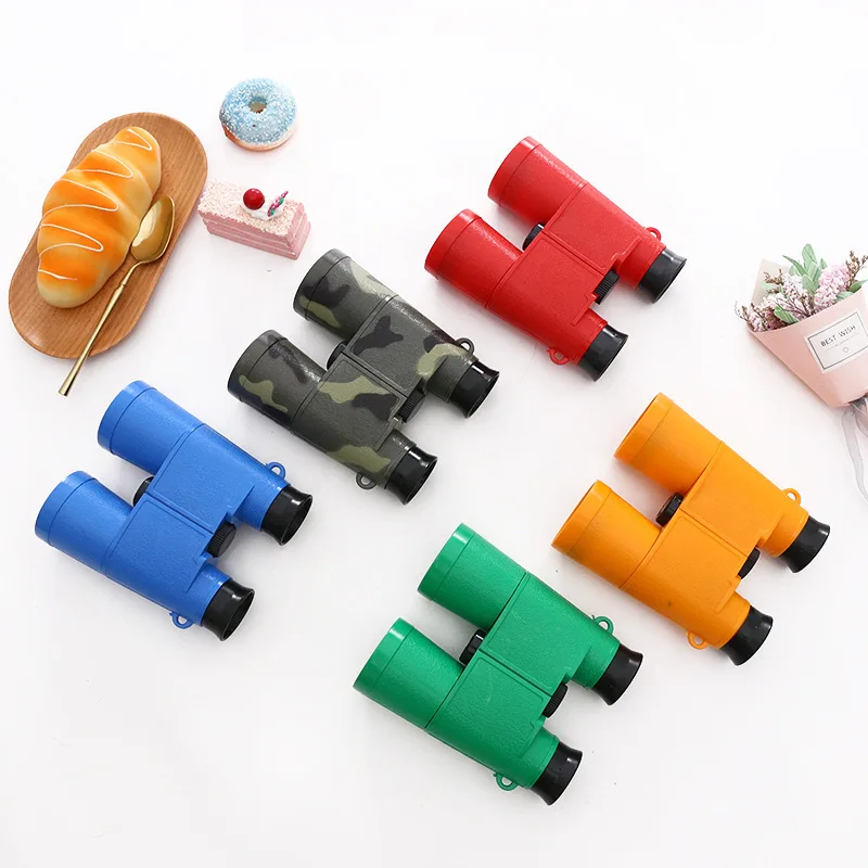 Adjustable Binoculars 6x35 Multi-Layer Coated Objective Lens Portable Gift Children's Outdoor Educational Learning Telescope