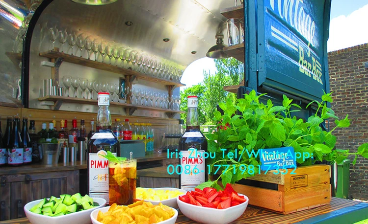 New Concession Stand Trailer Mobile Kitchen vintage horse box food trailer